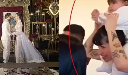 Christian Nodal y �ngela Aguilar ya son marido y mujer