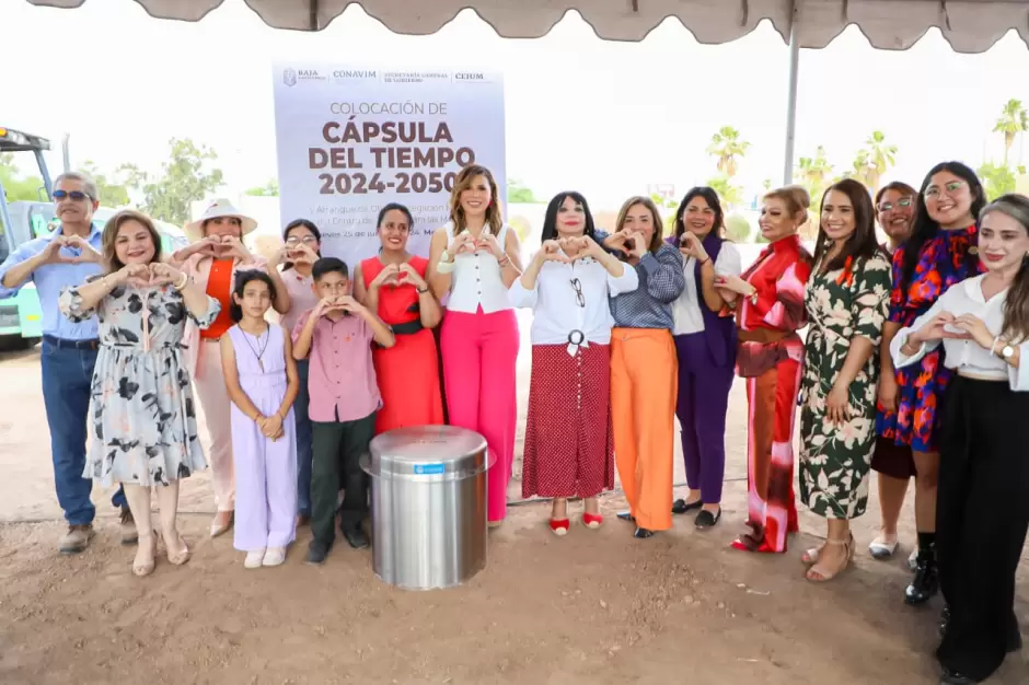 Encabeza gobernadora Marina del Pilar arranque de construccin de Centro de Justicia para las Mujeres en Mexicali