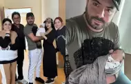 Foto de Eugenio Derbez y Victoria Ruffo tras nacimiento de su nieta