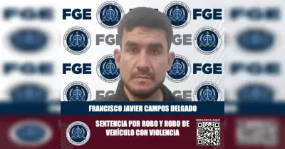 Sujeto detenido por robo y robo de vehculo con violencia