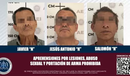 Captura la Agencia Estatal de Investigaci�n a tres sujetos con orden de aprehens