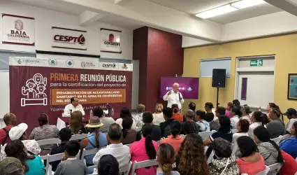 Realiza CESPT primera reuni�n p�blica para presentar propuesta del proyecto "Com