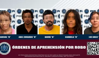 Pr�fugos de la justicia detenidos