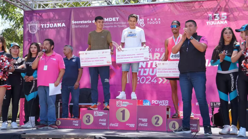 Gana mexicano 29 Medio Marat�n Internacional de Tijuana