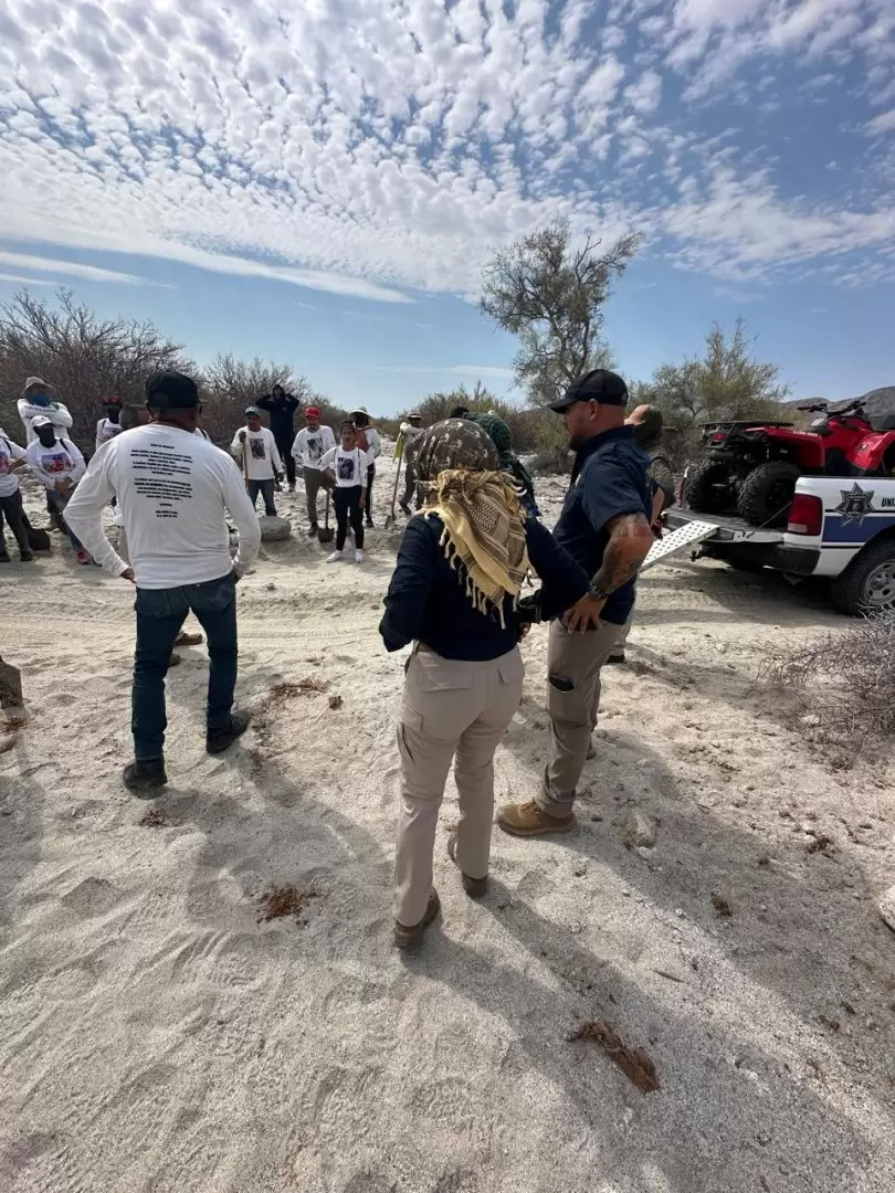 Operativo de b�squeda generalizada en la zona des�rtica de San Felipe
