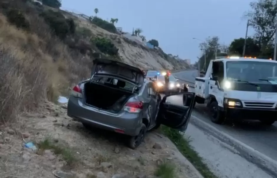 Veh�culo pierde el control en Buenavista tras intentar esquivar a un perro