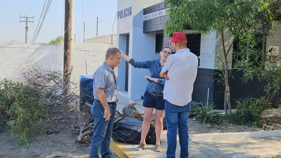 Vecinos de la colonia Ju�rez se oponen a la instalaci�n de estaci�n de Bomberos