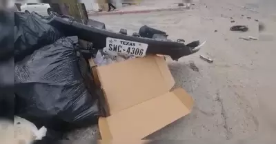 Restos de veh�culos y reapertura del bulevar D�az Ordaz tras incidente mortal