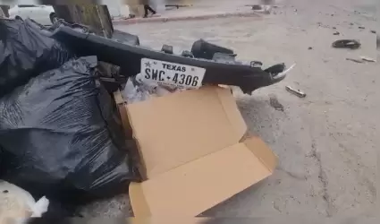 Restos de veh�culos y reapertura del bulevar D�az Ordaz tras incidente mortal