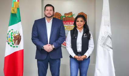 Montserrat Caballero y Ismael Burgue�o