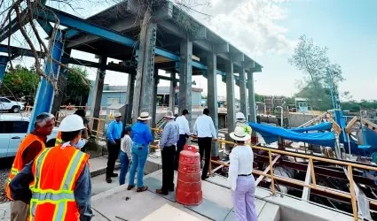 Inspecci�n sanitaria de la planta de bombeo 4 por parte del Comit� T�cnico Binac