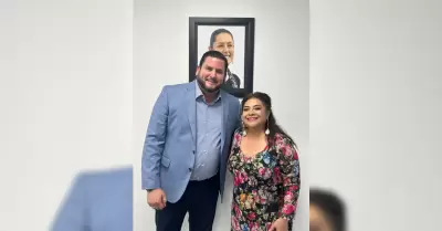 Ismael Burgue�o y Clara Brugada
