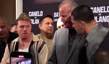 "Canelo" lvarez y dgar Berlanga