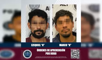 Dos sujetos detenidos por robo equiparado de veh�culo