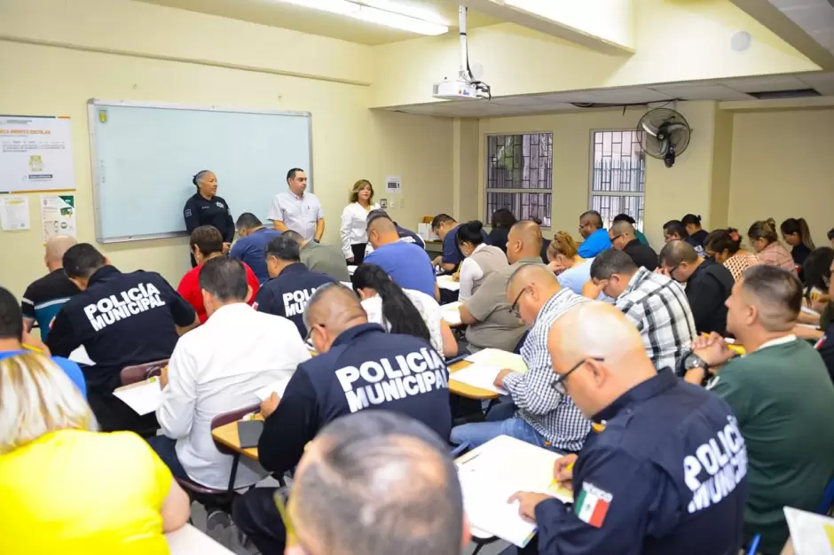 Realiza DSPM y UABC ex�menes de recategorizaci�n 2024 para agentes de seguridad p�blica