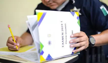Realiza DSPM y UABC ex�menes de recategorizaci�n 2024 para agentes de seguridad 
