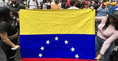 Ambiente en la embajada de Venezuela en la Ciudad de Mxico