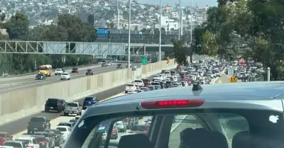 Reportaron largas filas de acceso a M�xico desde San Ysidro
