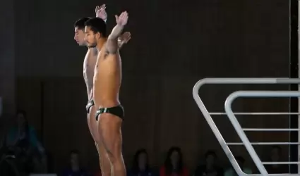 Randal Willars y Kevin Berl�n se instalaron en la semifinal de la plataforma 10 