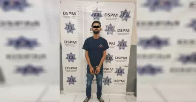 DSPM detiene a sujeto por posesi�n de veh�culo con reporte de robo