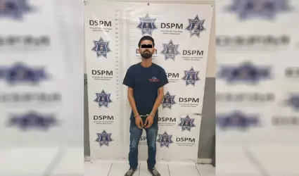 DSPM detiene a sujeto por posesi�n de veh�culo con reporte de robo