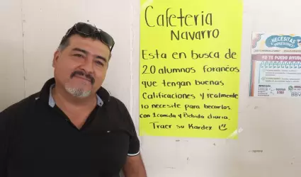 Cafeter�a Navarro volver� a otorgar becas a 20 estudiantes for�neos de la Unison