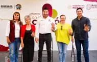 Entrega presidente Ayala Robles apoyos sociales en Villas del Roble