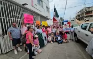 Realizan manifestacin en Tijuana contra la sobrerrepresentacin de Morena en el Poder Legislativo