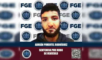 Culpable de robo de veh�culo