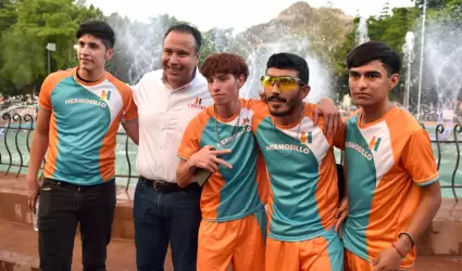 Abandera To�o Astiazar�n a selecci�n Hermosillo de deporte adaptado