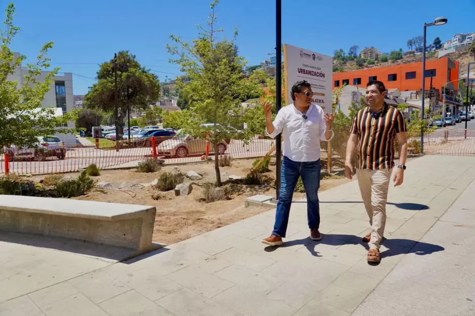 Obras en la Plaza del Msico