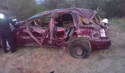 Accidente en carretera Ures-Ray�n