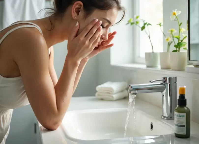 Limpieza facial.