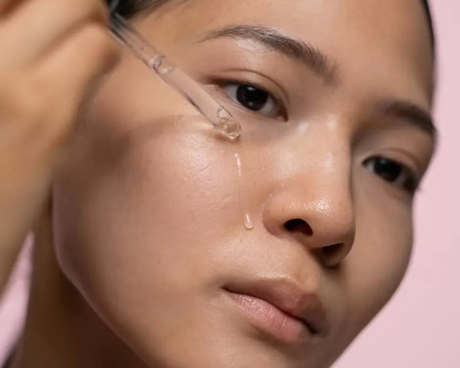 Serum facial.