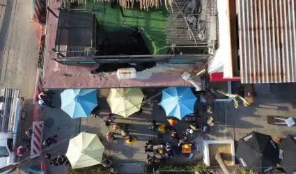 Colapsa techo de caf� en Playas de Tijuana