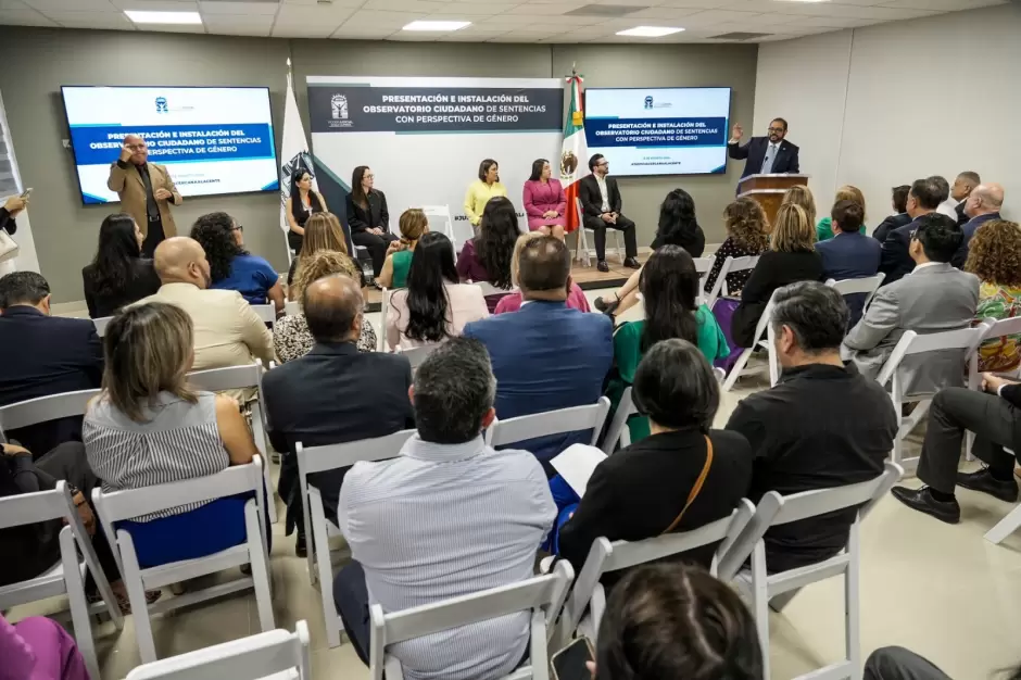 Instalan Observatorio Ciudadano de Sentencias con Perspectiva de G�nero