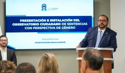 Instalan Observatorio Ciudadano de Sentencias con Perspectiva de G�nero