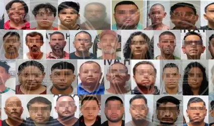 Se han efectuado 12 cateos, logrando la detenci�n de 17 personas en flagrancia d