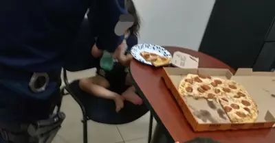 Rescatan a ni�os abandonados