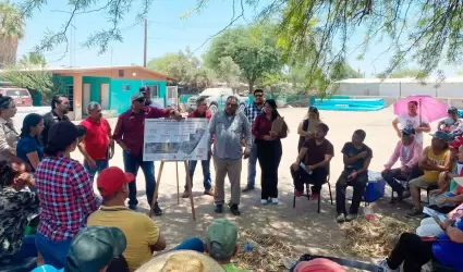 CESPM avanza en la construcci�n de red de agua potable en la colonia Silva, Vall