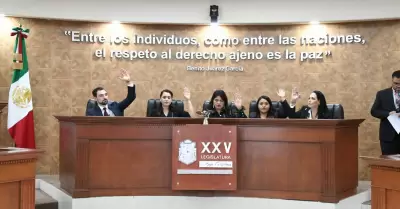 XXV legislatura aprueba asuntos relacionados con magistraturas del TSJBC