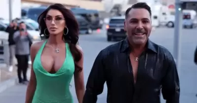 Holly Sonders y scar de la Hoya