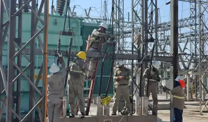 Reparaciones en subestaci�n centro por falla provocada por altas temperaturas