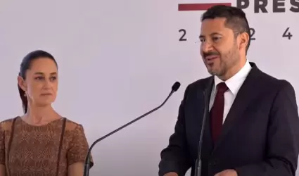Claudia Sheinbaum y Mart� Batres