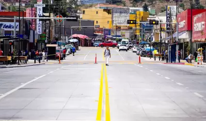 Segunda etapa de la avenida Ju�rez
