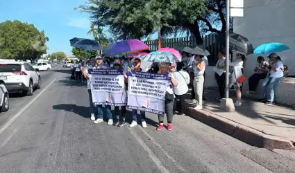 Bloqueos parciales de circulaci�n en Monteverde y Luis Encinas por manifestaci�n