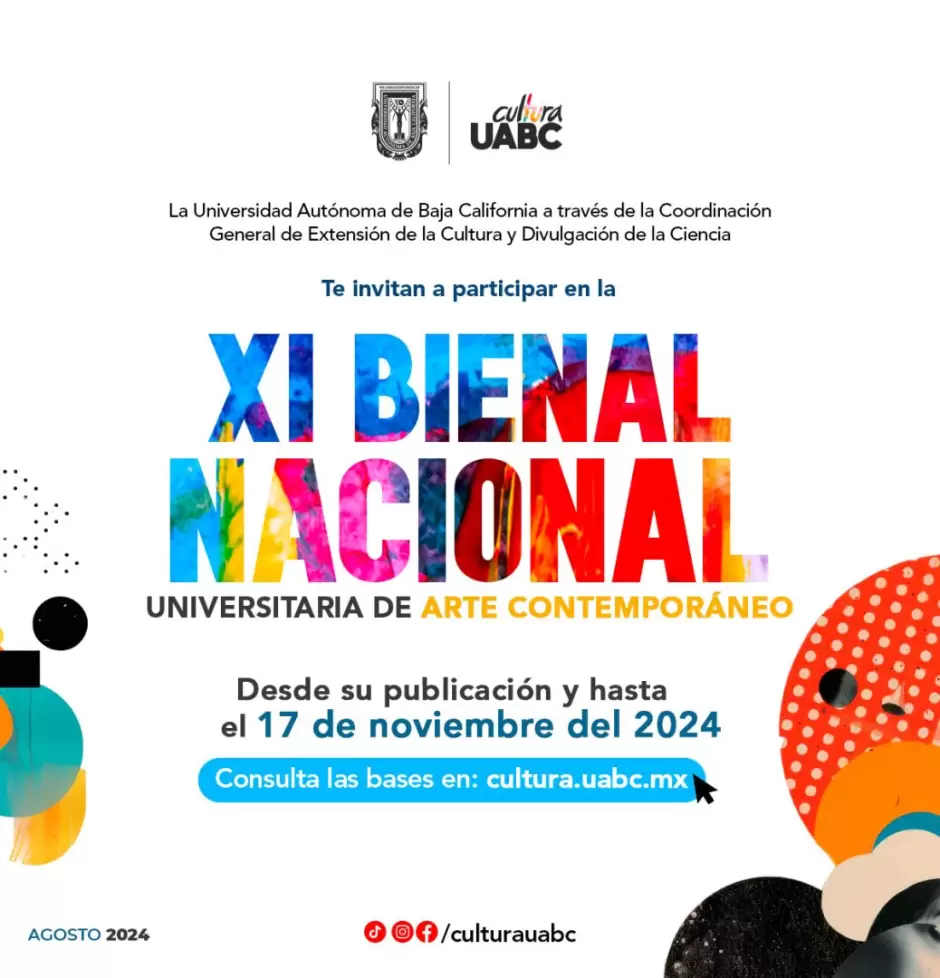 Convocatoria para la XI Bienal Nacional Universitaria de Arte Contempor�neo