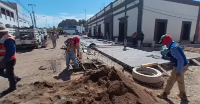 Rehabilitaci�n de vialidades en el Centro de Hermosillo
