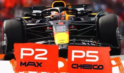 Posiciones de Verstappen y Checo P�rez en el GP de Pa�ses Bajos