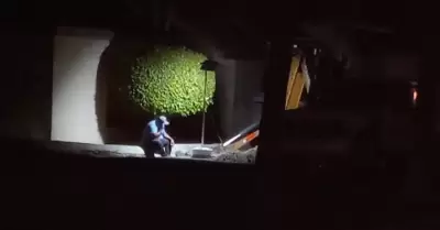 Compa��a de Gas trabaj� durante la noche para corregir falla en alcantarillas de